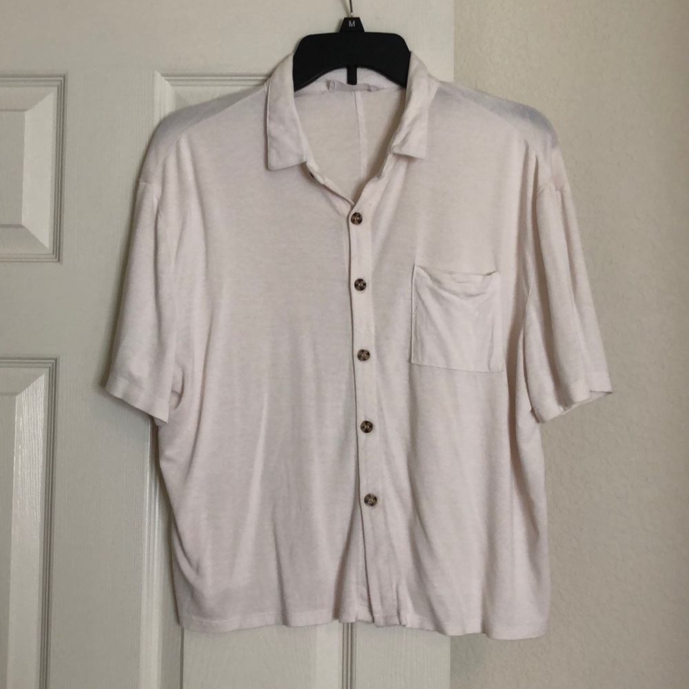 Button-Up Blouse - Size M